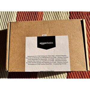 Amazon Basics LG LT700P Refrigerator Water Filter Replacement 2-Pack New